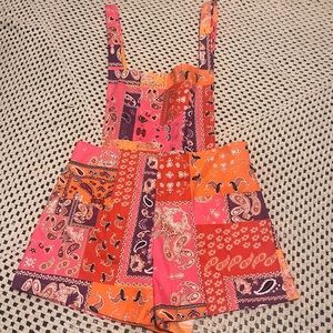 SHEIN Patterned Overalls